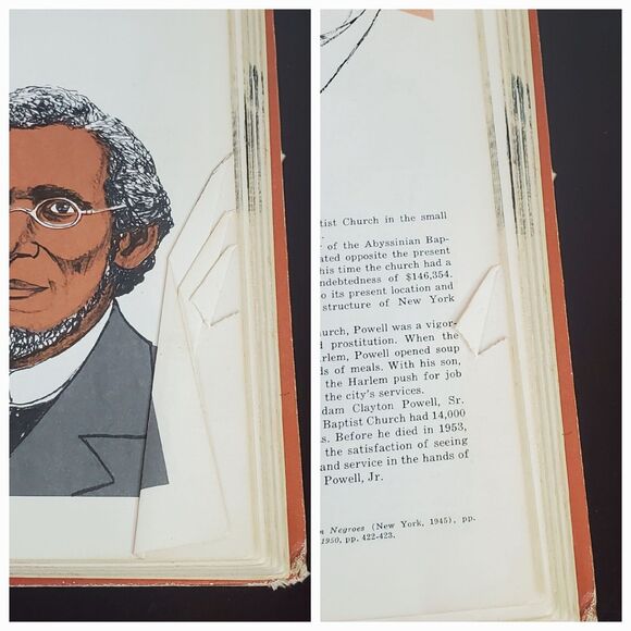 Great Negroes Past & Present, Third Edition, Hardcover CRACKED SPINE 1972 VTG - Picture 10 of 16